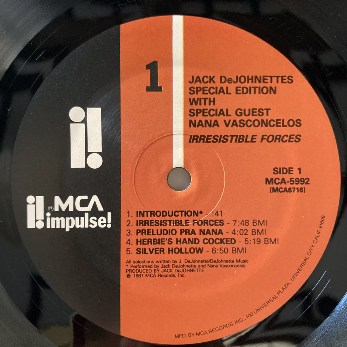Irresistible Forces / Jack DeJohnette's Special Edition - 画像 (3)