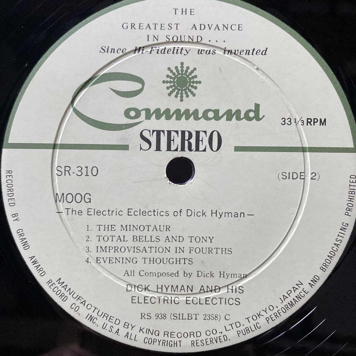 Moog - The Electric Eclectics Of Dick Hyman / Dick Hyman And His Electric Eclectics - 画像 (3)