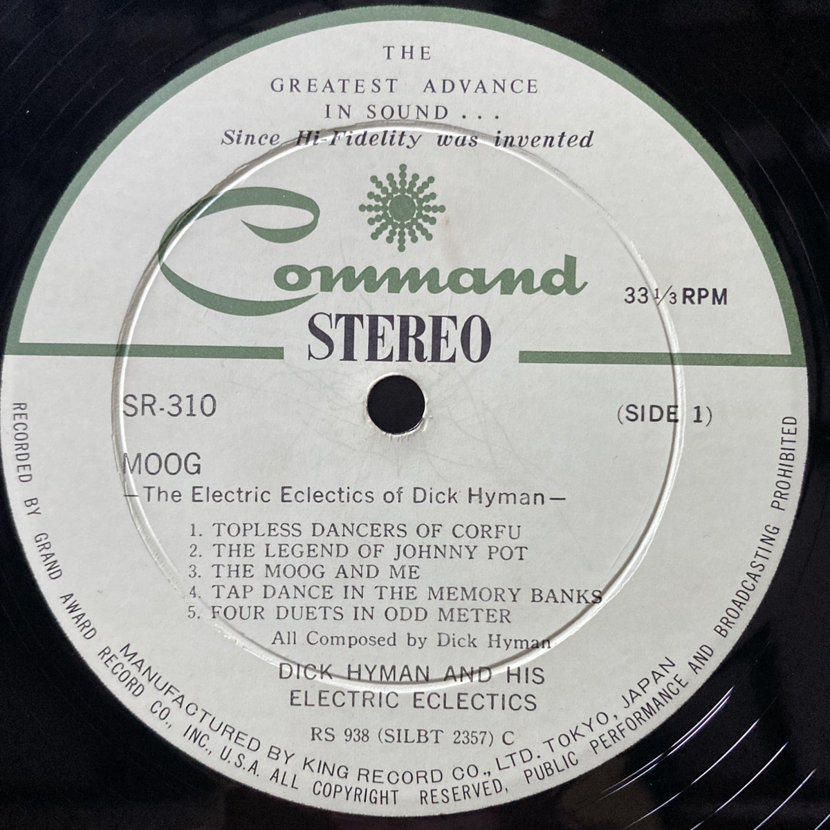 Moog - The Electric Eclectics Of Dick Hyman / Dick Hyman And His Electric Eclectics - 画像 (4)